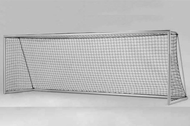 BRAMKI DO PIŁKI NOŻNEJ PROFESJONALNE - PRZENOŚNE /7,32 X 2,44 M/ (1)